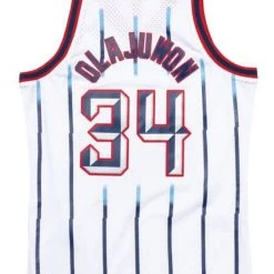 Mitchell & Ness Jersey - Houston Rockets Road 1996-97 Hakeem Olajuwon - White - SMJYAC18088