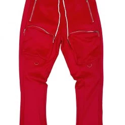 Motive Denim Track Pants - Cargo Stacked - Red - MT100 Shop All