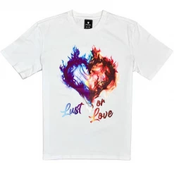 Motive Denim T-Shirt - Lust Or Love - White - MT79 Shop All
