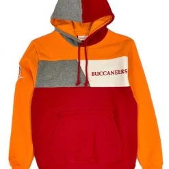 Shop All Mitchell & Ness Hoodie - Tampa Bay Buccanee - Burgundy And Orange - FPHD1180