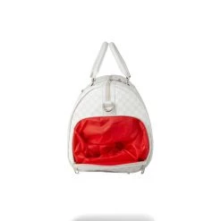 Shop All Sprayground Bag - Split Mean And Clean Duffel - White - 910D4070NSZ