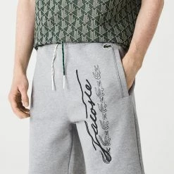 Lacoste Shorts - Signature Logo - Grey Chine - GH2640