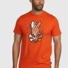 Shop All Psycho Bunny T-Shirt - Carson - Alloy Orange - SP22 - B6U329S1PC