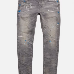 Purple-Brand Jeans - Dirty Destroy - Grey - P001-GRDD222 Shop All