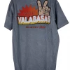 Valabasas T-Shirt - Stay Happy - Vintage Grey Shop All