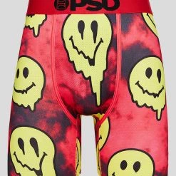 PSD Underwear - Smiley Dripped Infrared - Red - 421180083