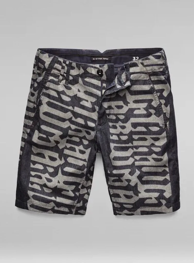 G-Star Shorts - Vetar Chino - Rinsed Gothic Vert - D19771 1 G-Star Shorts - Vetar Chino - Rinsed Gothic Vert - D19771