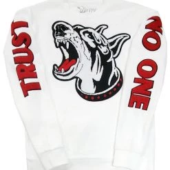 Shop All Rawyalty Sweater - Trust No One - White