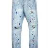 Shop All Focus Jeans - Paint Splash - Vintage Blue - 3360