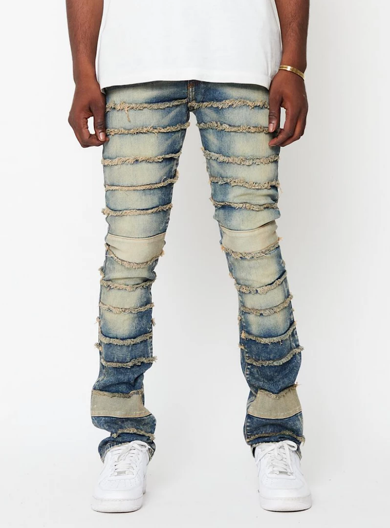 Shop All Golden Denim Jeans - The Extendo Suna - Vintage Blue - GDFLQS121-15 1 Shop All Golden Denim Jeans - The Extendo Suna - Vintage Blue - GDFLQS121-15