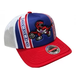 Mitchell & Ness Hat - NBA Retro Trucker Snapback Raptors - Purple - SH20032