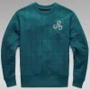 Shop All G-Star Sweater - Quilted - Bright Billet Green - D20693