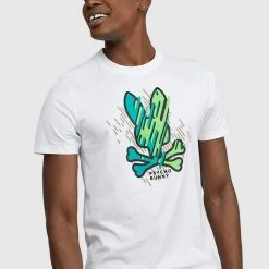 Psycho Bunny T-Shirt - Carson - White - SP22 - B6U329S1PC