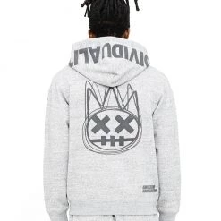 Cult Of Individuality Sweatsuit - Zip Logo - Heather Grey - 621B0-ZH22B Shop All