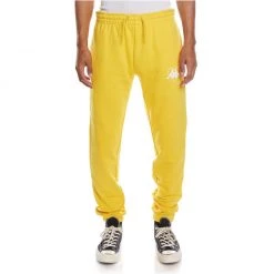 Shop All Kappa - Authentic Love Katowice Sweatpants - Yellow