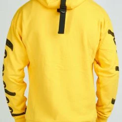 LOCKED & LOADED LNL Hoodie - Chain Stitch - Yellow And Black - LLHCH51025503 5 LOCKED & LOADED LNL Hoodie - Chain Stitch - Yellow And Black - LLHCH51025503