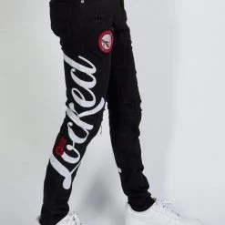 LOCKED & LOADED LNL Jeans - Chain Stitch - Black And White - LLCHSE1025250 Shop All 7 LOCKED & LOADED LNL Jeans - Chain Stitch - Black And White - LLCHSE1025250 Shop All