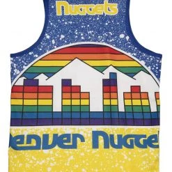 Shop All Mitchell & Ness Jersey - Jumbotron Nuggets - Blue And Yellow