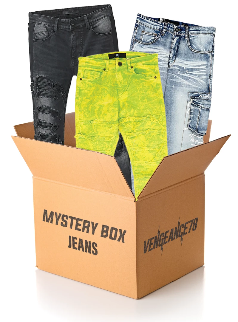 New Arrivals Vengeance78 Mystery Box - Three Random Jeans 1 New Arrivals Vengeance78 Mystery Box - Three Random Jeans