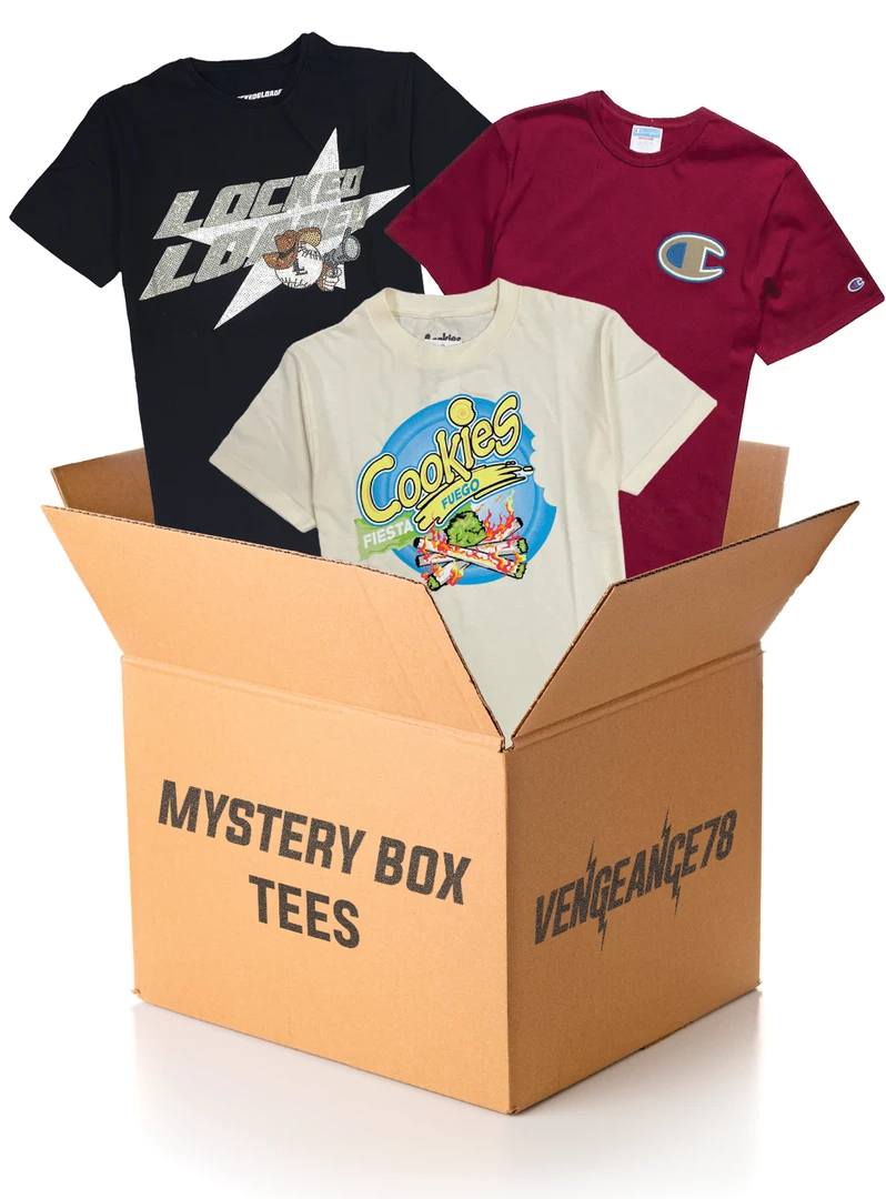 New Arrivals Vengeance78 Mystery Box - Three Random T-Shirts 1 New Arrivals Vengeance78 Mystery Box - Three Random T-Shirts