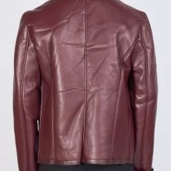 BUYER’S CHOICE Buyer's Choice Leather Jacket - Fur Cuff - Burgundy - 3510 Shop All 5 BUYER’S CHOICE Buyer's Choice Leather Jacket - Fur Cuff - Burgundy - 3510 Shop All