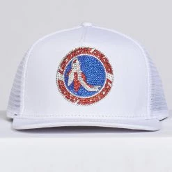 LOCKED & LOADED Shop All LNL Snapback - B. Clip - Red And Blue On White - 106