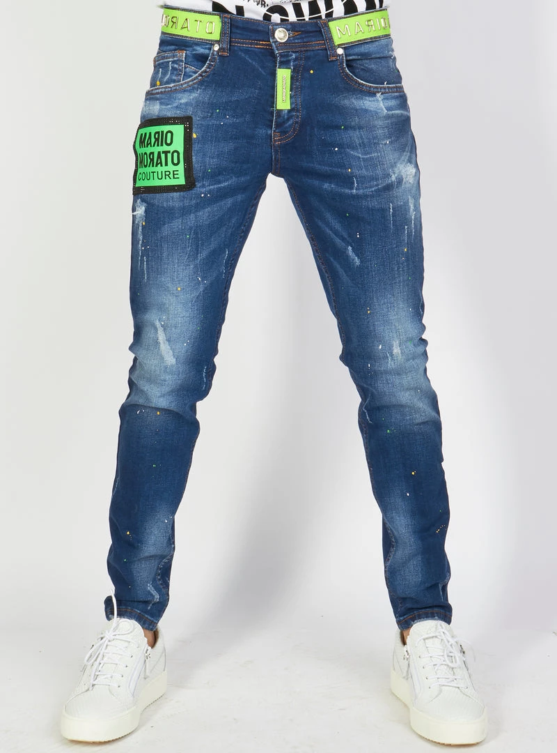 BUYER’S CHOICE Shop All Buyer's Choice Jeans - Belted - Lime/Blue - 2290-100-A18 1 BUYER’S CHOICE Shop All Buyer's Choice Jeans - Belted - Lime/Blue - 2290-100-A18