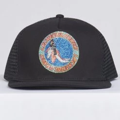 LOCKED & LOADED Shop All LNL Snapback - B. Clip - Aqua And Coral On Black - 104