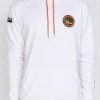 LOCKED & LOADED Shop All LNL Hoodie - B. Clip Pullover - White And Orange - LLRHCHSE1025301