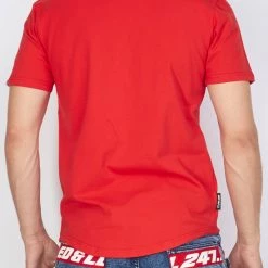 LOCKED & LOADED LNL T-Shirt - Target - Red And Black