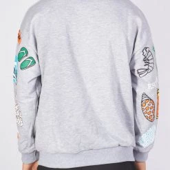 BUYER’S CHOICE Buyer's Choice Sweater - Deep Sea - Grey - SW-21591 Shop All