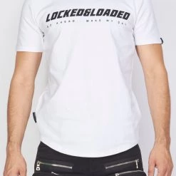 LOCKED & LOADED LNL T-Shirt - L&L - White And Black Shop All