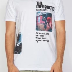 BUYER’S CHOICE Buyer's Choice T-Shirt - The Difficulties - White - PA 7702