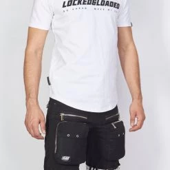 LOCKED & LOADED LNL T-Shirt - L&L - White And Black Shop All