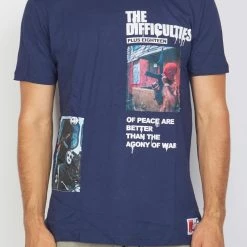 BUYER’S CHOICE Buyer's Choice T-Shirt - The Difficulties - Navy - PA 7702 Shop All
