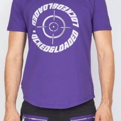 LOCKED & LOADED LNL T-Shirt - Target - Purple And White