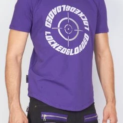 LOCKED & LOADED LNL T-Shirt - Target - Purple And White