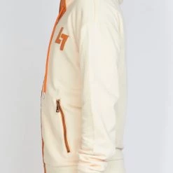LOCKED & LOADED LNL Hoodie - Leather - Peach And Orange - LLFZ1025505