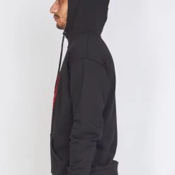 LOCKED & LOADED LNL Hoodie - Crest Pullover - Black And Red - LLCH601 Shop All