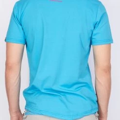 LOCKED & LOADED LNL T-Shirt - L&L - Blue And Pink