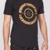 LOCKED & LOADED LNL T-Shirt - Target - Black And Gold