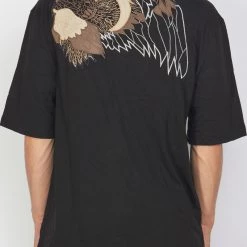 BUYER’S CHOICE Shop All Buyer's Choice T-Shirt - Feathers - Black - 7231