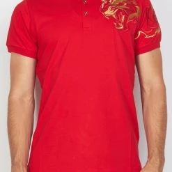 BUYER’S CHOICE Buyer's Choice Polo - Lion - Red - 3306 01
