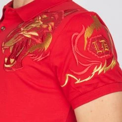 BUYER’S CHOICE Buyer's Choice Polo - Lion - Red - 3306 01