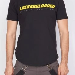 LOCKED & LOADED Shop All LNL T-Shirt - L&L - Black And Yellow