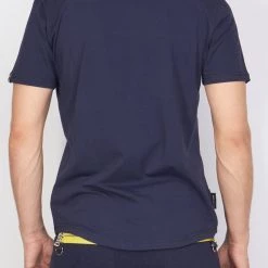 LOCKED & LOADED LNL T-Shirt - Target - Navy, Yellow And White