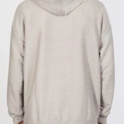 BUYER’S CHOICE Buyer's Choice Hoodie - Ribbed - Light Grey - SW-21577 5 BUYER’S CHOICE Buyer's Choice Hoodie - Ribbed - Light Grey - SW-21577