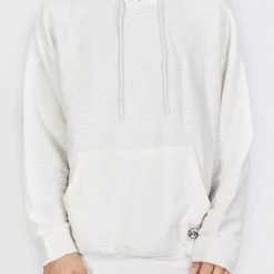BUYER’S CHOICE Buyer's Choice Hoodie - Ribbed - White - SW-21577 Shop All