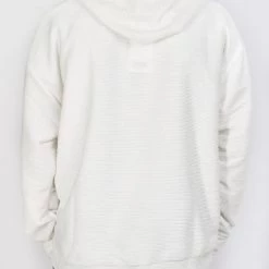 BUYER’S CHOICE Buyer's Choice Hoodie - Ribbed - White - SW-21577 Shop All