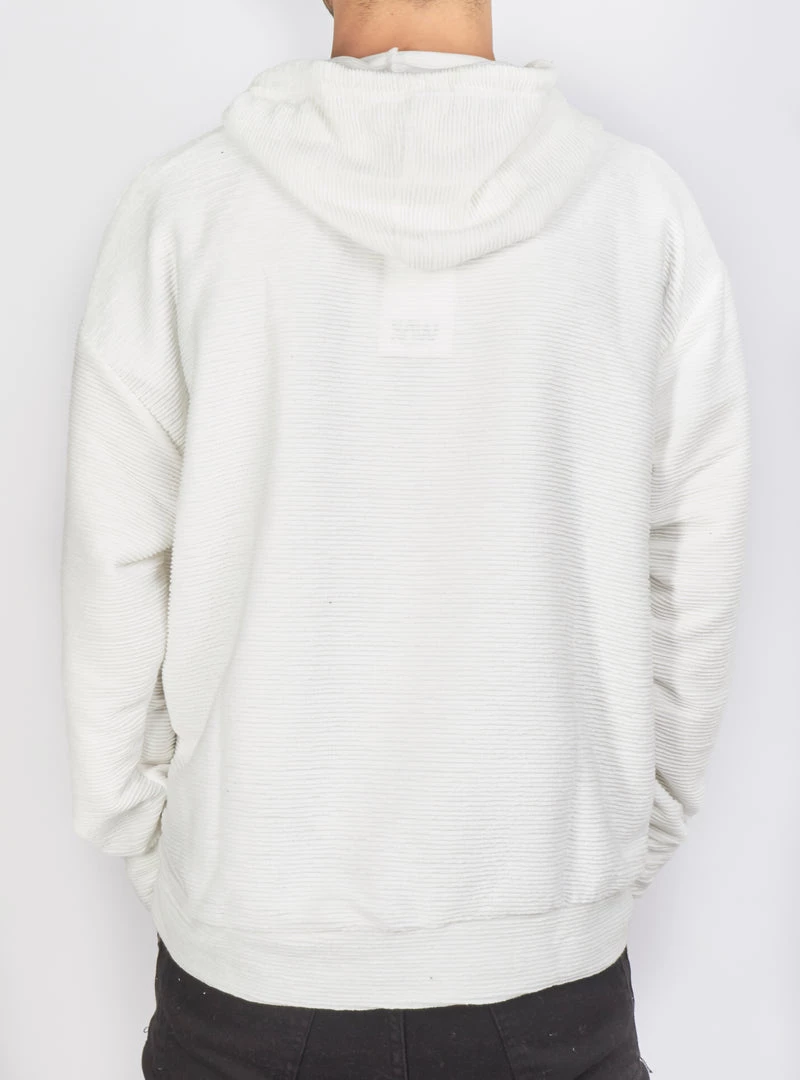 BUYER’S CHOICE Buyer's Choice Hoodie - Ribbed - White - SW-21577 Shop All 2 BUYER’S CHOICE Buyer's Choice Hoodie - Ribbed - White - SW-21577 Shop All